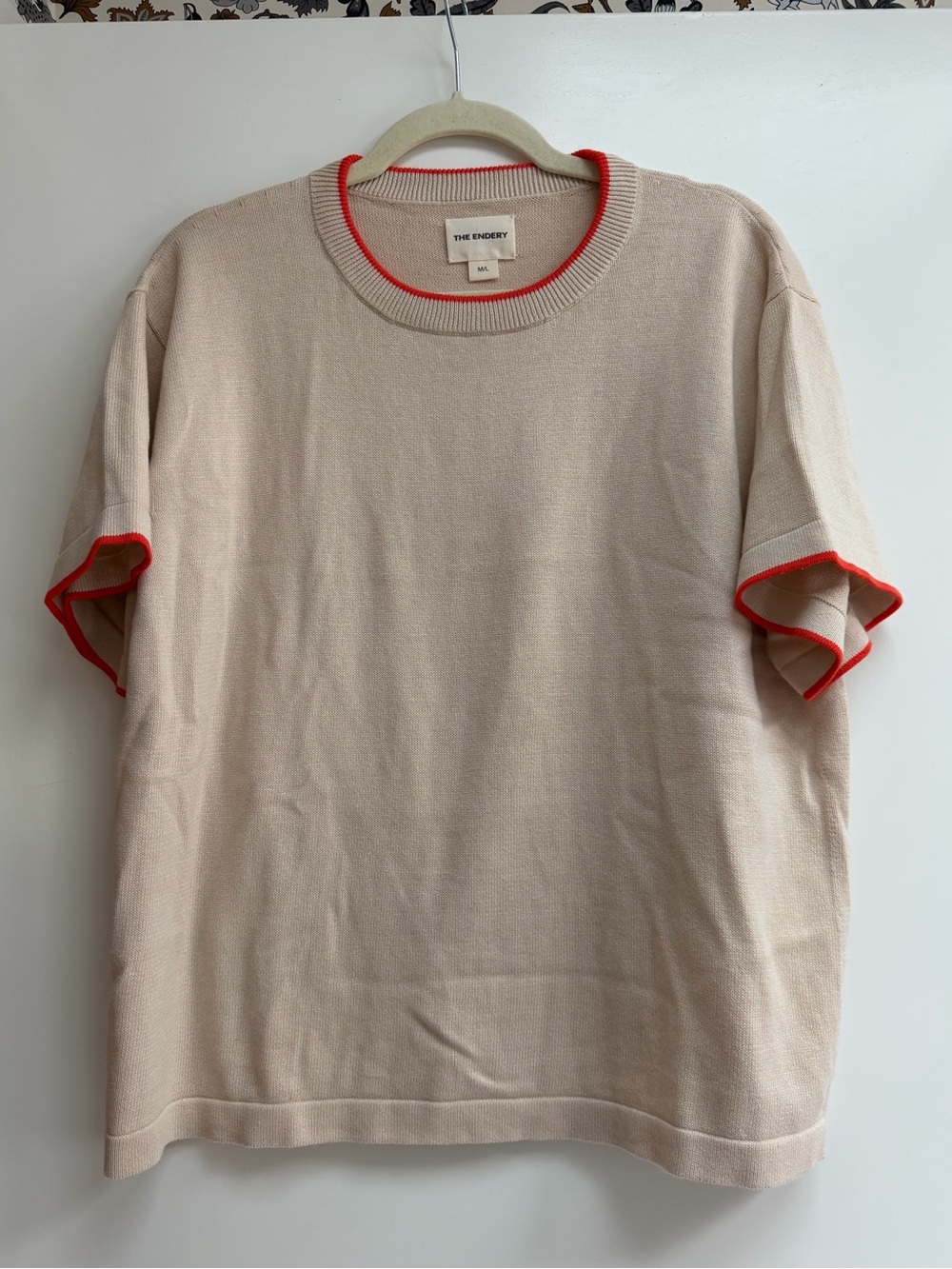The Endery Classic Cotton Oversized Tee - M/L